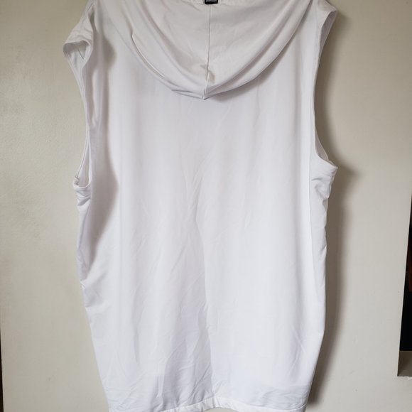 Adidas Pro Madness Basketball Club Hoodie DW8760 Size 2XL White - Picture 4 of 5